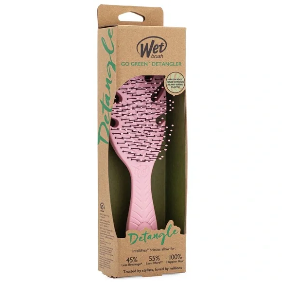 ❤️ Wet Brush Go Green Detangler New in Box - Picture 3 of 10